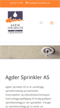 Mobile Screenshot of agdersprinkler.no